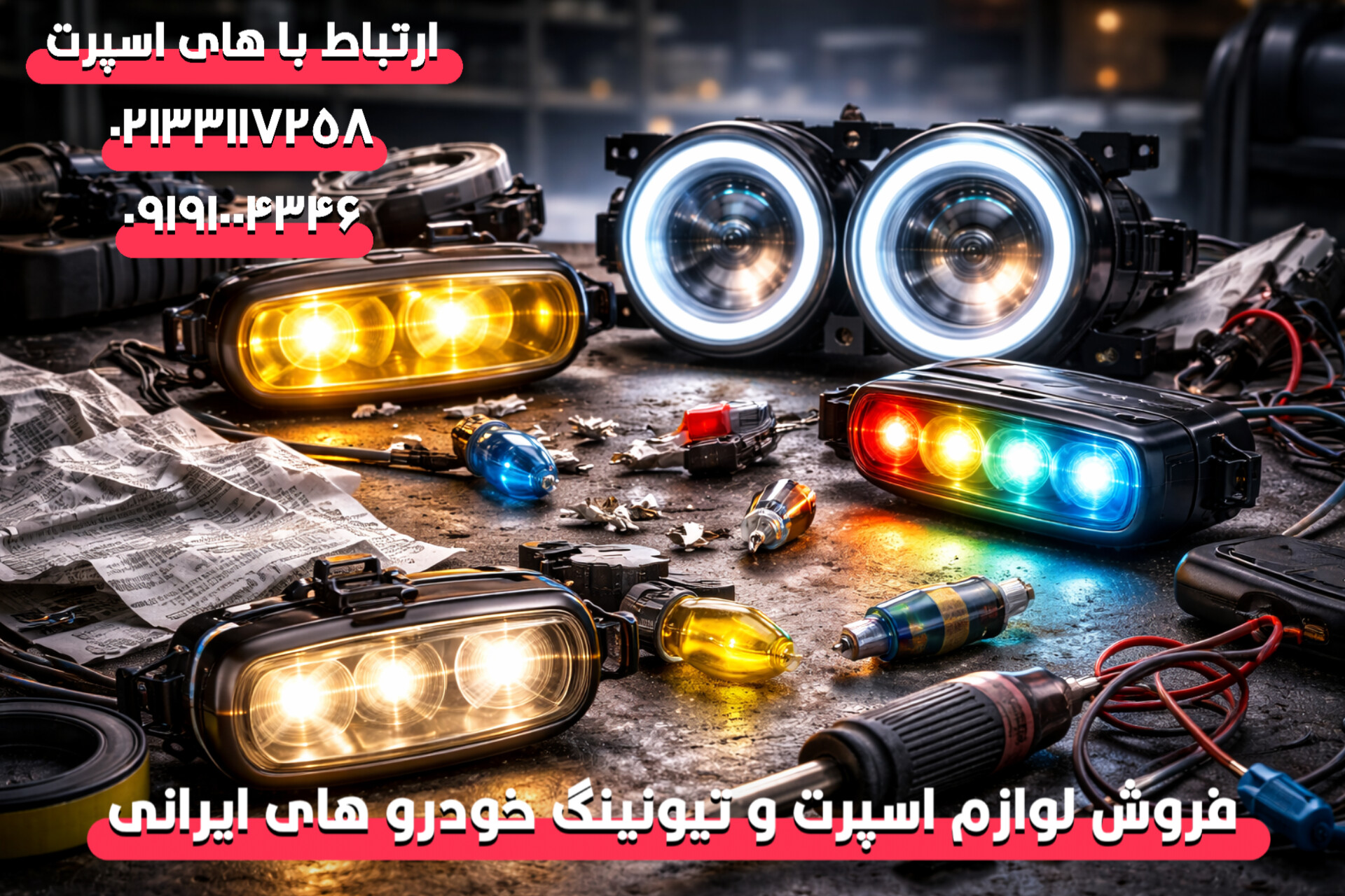 ۱۰ اشتباه رایج هنگام خرید چراغ مهشکن خودرو